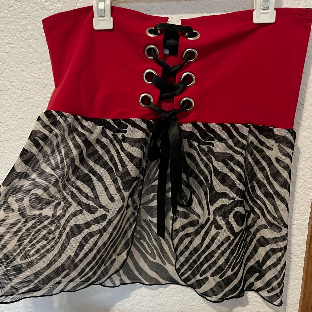 Folter Grunge tube top